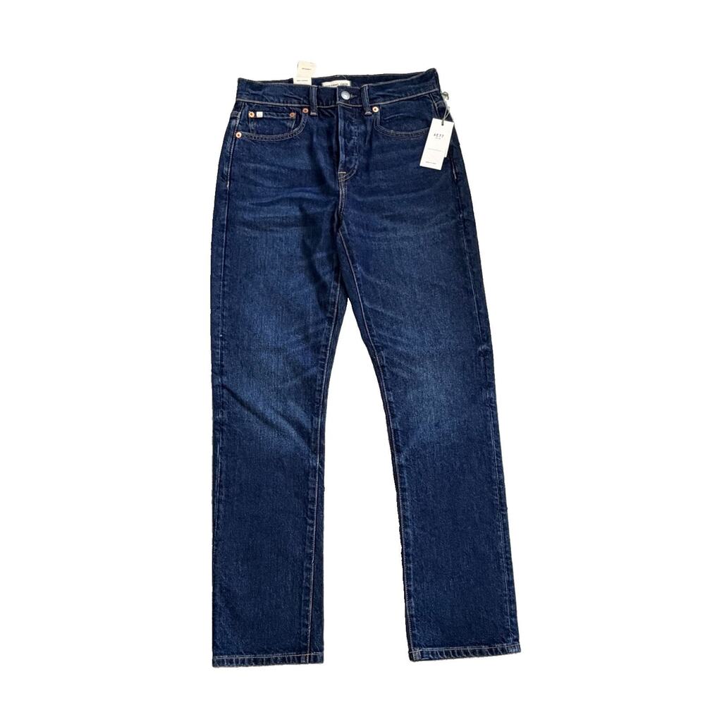 New AE77 American Eagle Straight Crop Denim Jeans NWT 28 x 29 2 Reg Premium